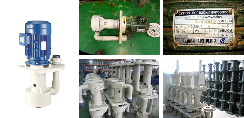 Chemical vertical pump series JKH for chromic acid handling at a large chromium - plating site